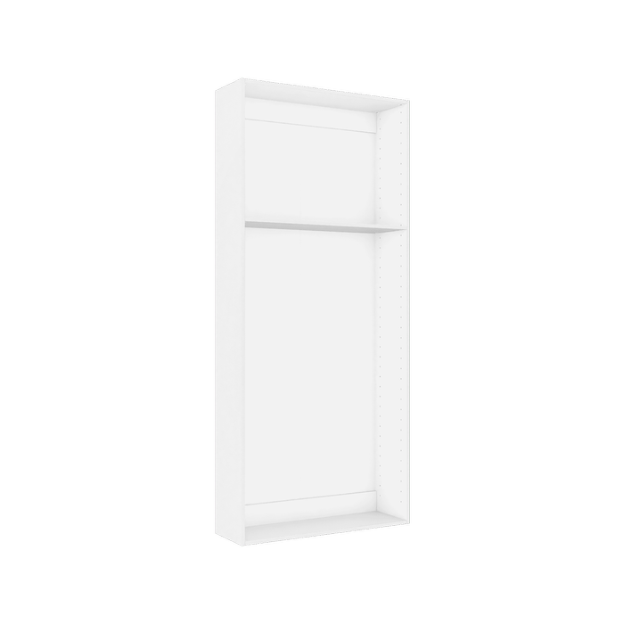 Lugna 2048 x 900 x 280mm White Cabinet Shell