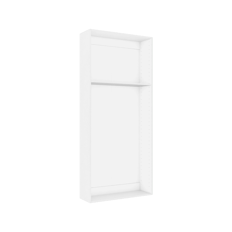 Lugna 2048 x 900 x 280mm White Cabinet Shell