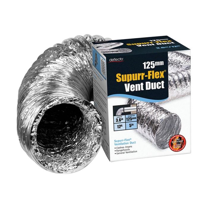 Deflecto Supurr-Flex Ducting 125mm