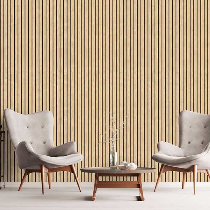 Prempanel 2700 x 600 x 21mm Oak Timber Acoustic Panel