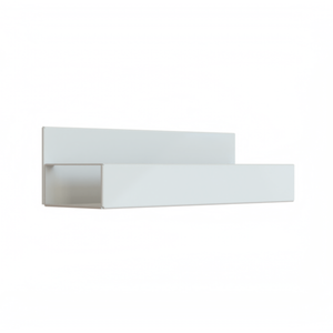 RapidHome 270 x 75 x 85mm White Magnetic Steel Wall Rack