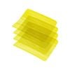 4X Minfactory Fish Tank Moss Scrubber Scraper Iron Glass Acrylic Algae Cleaner Brush