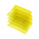 4X Minfactory Fish Tank Moss Scrubber Scraper Iron Glass Acrylic Algae Cleaner Brush