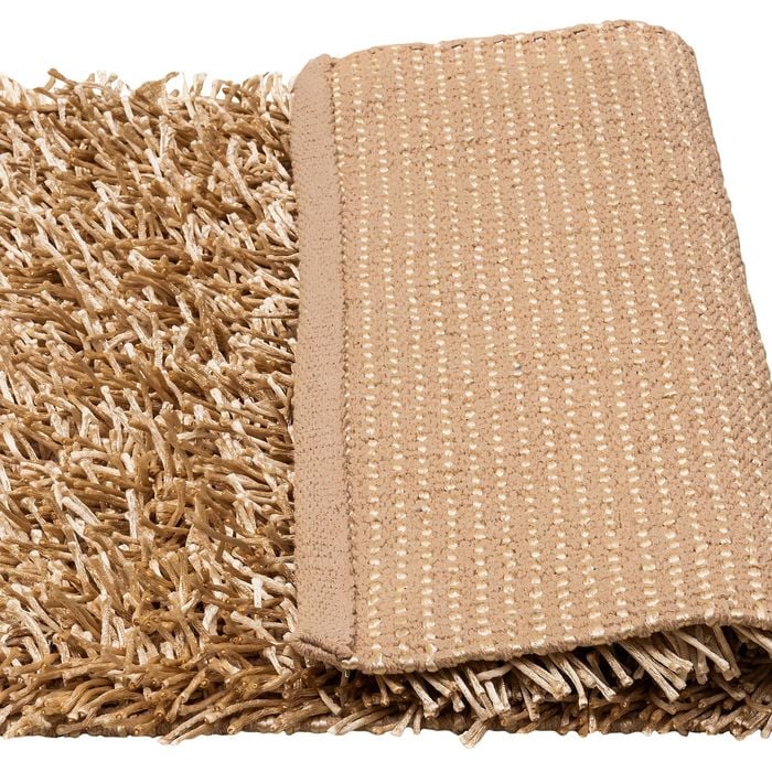 Luxury High Pile Soft Non Slip Bath Mat - Cream