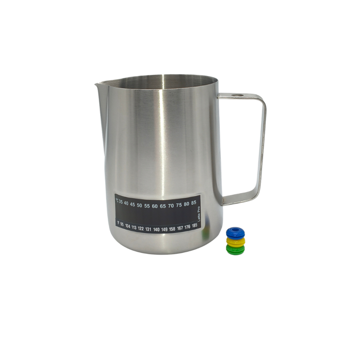 1l Latte Pro Milk Jug Stainless Steel