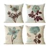 Catzon 4 Pcs Decorative Throw Pillow Covers with HD Printing for Home Decor