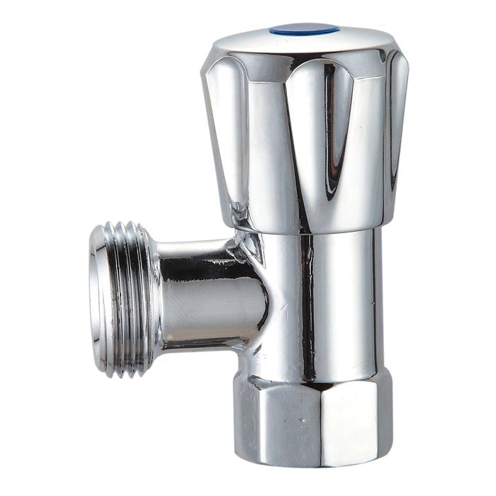 Kinetic 20mm Chrome Washing Machine Stop