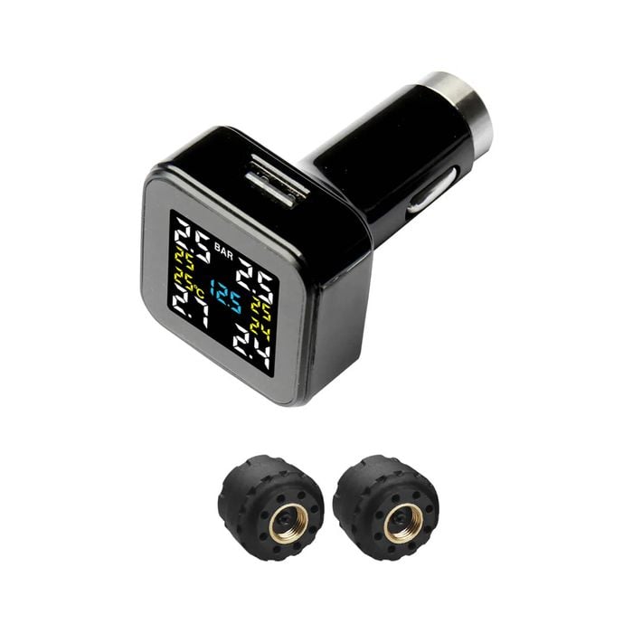 Car Tpms With Low-pressure External 2x Sensors