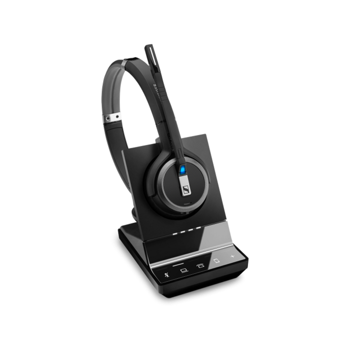 Sennheiser Wireless Impact SDW 5066 Binaural Headset w/ Base/USB Dongle - Black
