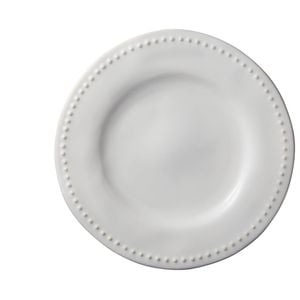 Casa Domani Durable Stoneware Punto Rim Plate Dinnerware 27.5cm
