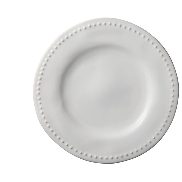 Casa Domani Durable Stoneware Punto Rim Plate Dinnerware 27.5cm