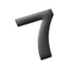Sandleford 50mm Black Mode Self Adhesive House Number 7