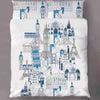 Bright Young Things Around The World Quilt Cover Set KING