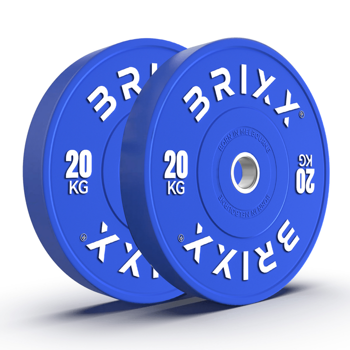 BRIXX 20kg PRO Colour Olympic Bumper Plates