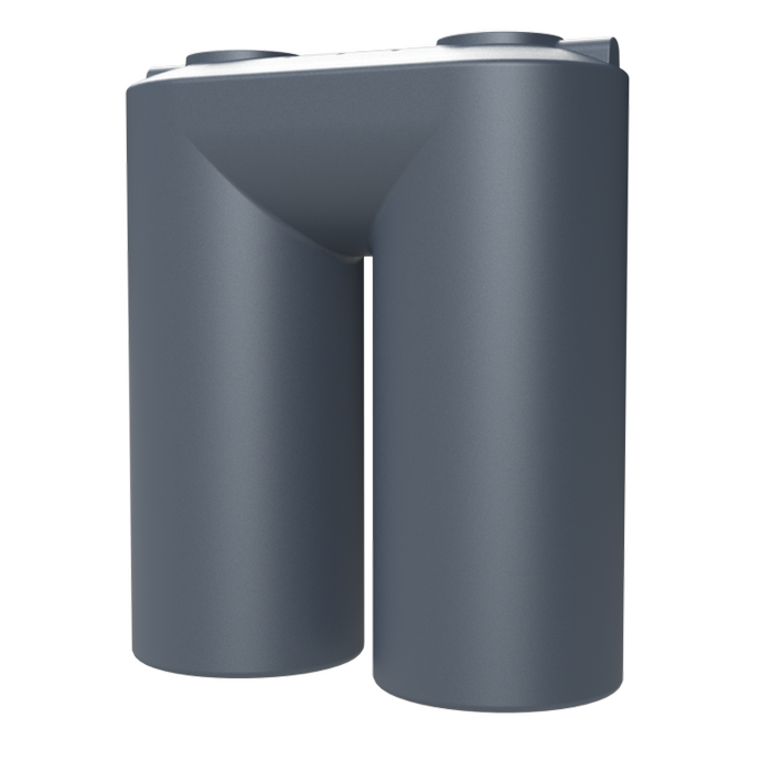 Melro Tanks 7510L Slimline Poly Water Tank - Mountain Blue