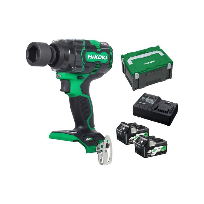 HiKOKI 36V 12.7mm Brushless Impact Wrench Kit  WR36DH(HRZ)