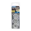 Zenith 3/8" Zinc Plated Flat Washer - 18 Pack