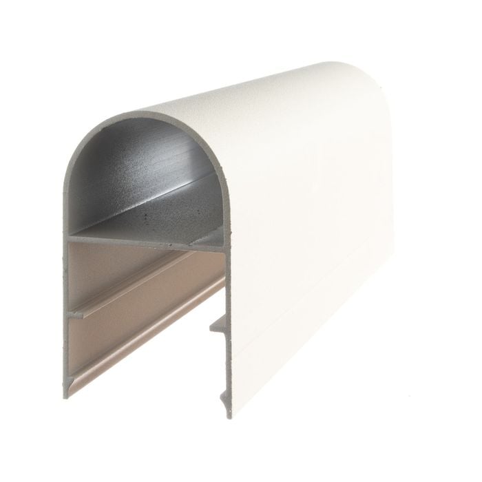 DECO 80 x 50mm 6.5m Surf Mist DecoBatten QuickClick Radius Cover