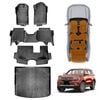 3D Heavy Duty All Weather Car Mat Boot Liner Floor Liner for Ford Everest 2022-Onwards