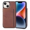 Soka Hanman Card Leather Case (suits Iphone 15 Plus) - Brown