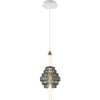 CLA Lighting Wand Interior LED Tri-CCT Spinning Top Pendant Light IP20 Smoky Grey