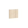 Kaboodle Almond Oak Deep Overhead End Panel