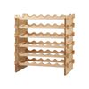 Artiss 36 Bottle Wooden Wine Rack - 6 Tier Modular Pine Wood Stand, 70 x 30 x 70cm