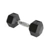 York Hex Dumbbell 8KG Black Single