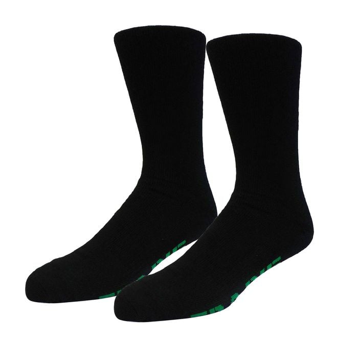 Tradie Size 7-10 Black Mens Bamboo Socks M22559SJ - 2 Pack