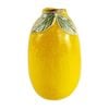 Urban Lemon 20.5cm Ceramic Flower Vase Home Decorative Pot - Yellow