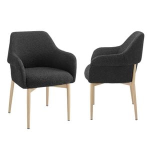 Todd Dining Chairs Pair (Set of 2) Black