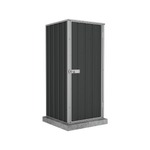 Absco Sheds 0.78 x 0.78 x 1.80m Monument Basic Single Door Garden Shed