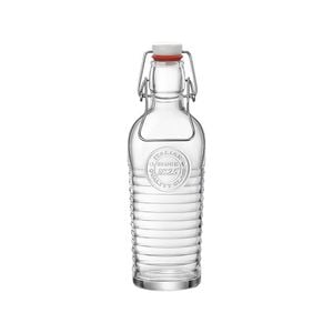 Bormioli Rocco Officina 1825 Swing Top Water Bottle - Vintage Decorative Table Carafe Decanter - cm