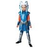 Star Wars Ahsoka Deluxe Girls Dress Up Halloween Party Costume Outfit Size L