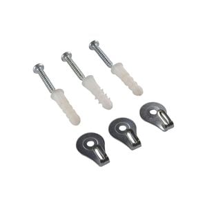 Everhang 15kg Solid Wall Picture Hanging Hook - 3 Pack