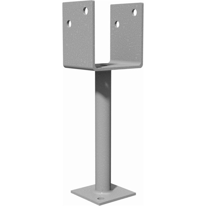 Dunnings 300 x 90mm Galvanised Anchor Full Stirrup Post