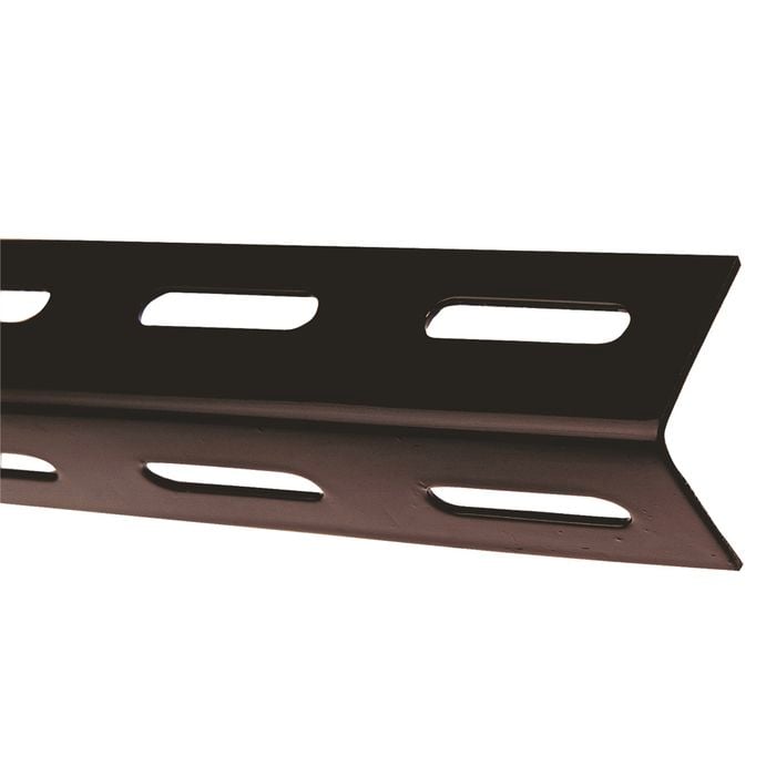 Metal Mate 32 x 32 x 1.5mm 0.6m Slotted Black Angle - 600mm