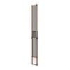 Hakuna Pets Small Bronze Mesh Patio Pet Door