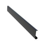 Flexi Storage Home Solutions 558mm Black Double Slot Hang Track Cover