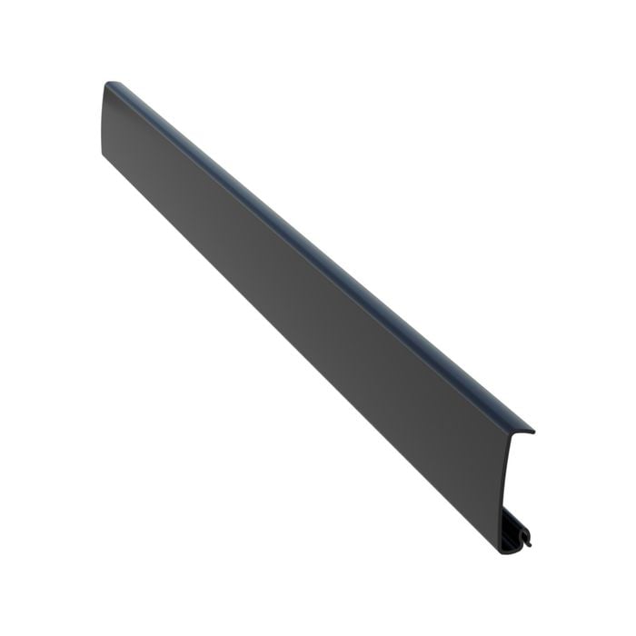 Flexi Storage Home Solutions 558mm Black Double Slot Hang Track Cover