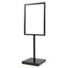 A1 Frame Pedestal Sign Holder Poster Stand Display Board Double Sided 60x90cm