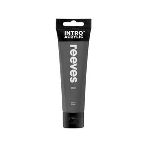 Reeves 100ml Grey Intro Acrylic Paint