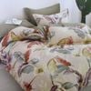 Bloomington 300TC Bahamas Taupe Reversible Cotton Quilt Cover Set Single