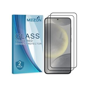 2 Pack MEZON Samsung Galaxy S24+ (6.7") Clear Premium Fingerprint Unlock 9H HD Tempered Glass