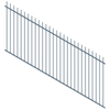 ProtectorAl 1201 - 2400 x 1200mm Deep Ocean Raked 16-30º Picket Top Pool Fence Panel