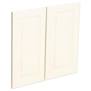 Kaboodle 600mm Antique White Heritage Rangehood Cabinet Door - 2 Pack - Antique White 600mm