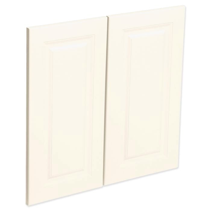 Kaboodle 600mm Antique White Heritage Rangehood Cabinet Door - 2 Pack - Antique White 600mm