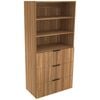 Lugna 1536 x 750 x 380mm Cove Ready to Assemble Robe Insert 2 Shelf 3 Drawer Unit