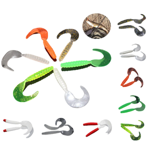 Splendid Living 20 lures Plastic 35mm Paddle Tail Soft  Fishing Lure