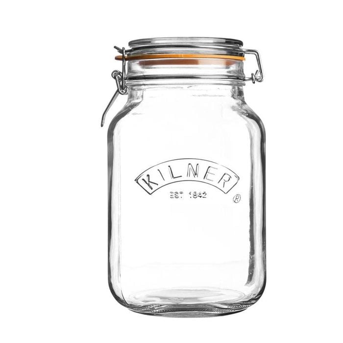 Square Clip Top Jar 2l 12x22x13cm Kilner